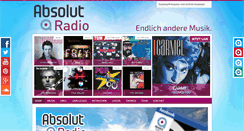 Desktop Screenshot of absolutradio.de
